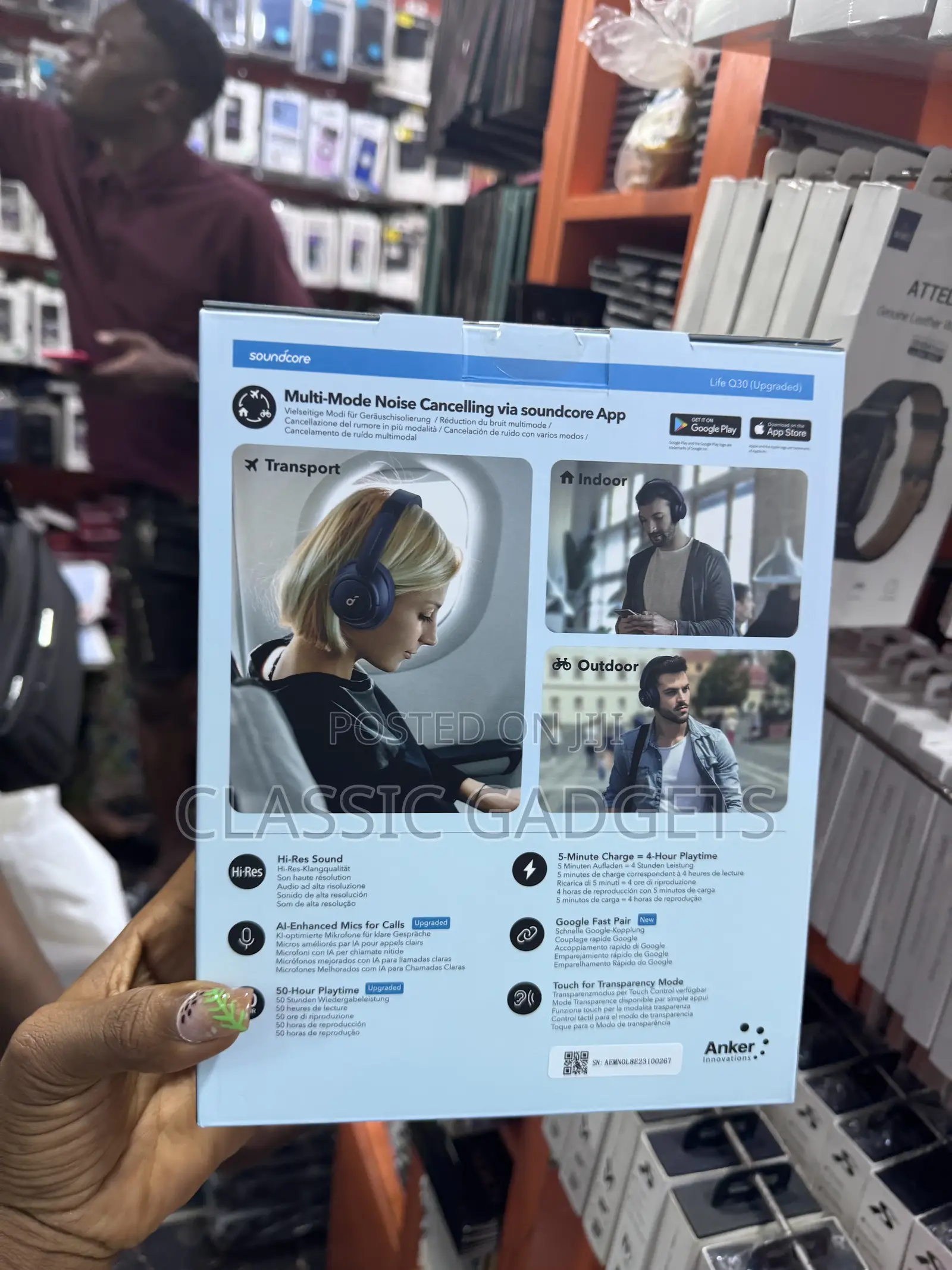 Soundcore By Anker Life Q30 Upgraded Bluetooth Headphones