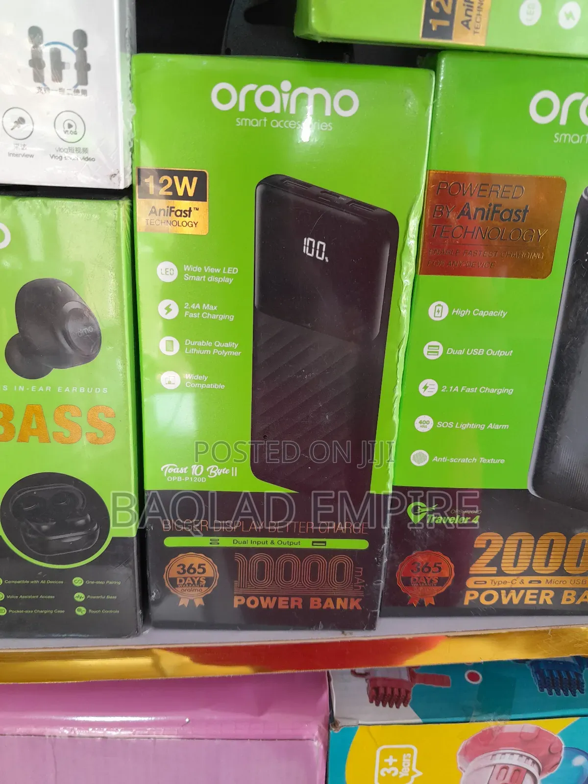 10000mah Oraimo Power Bank