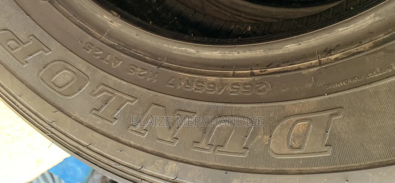 265/65r17 Dunlop Tyre