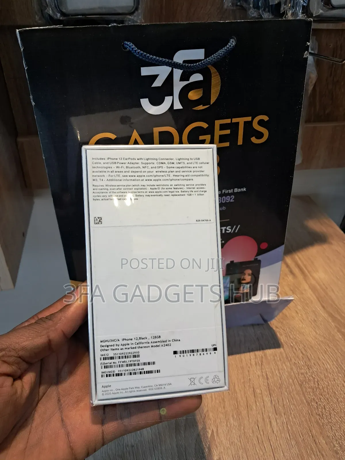 New Apple iPhone 12 128 GB Black