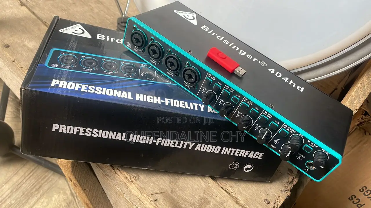 Professional High Fidelity Audio Interface (404HD)