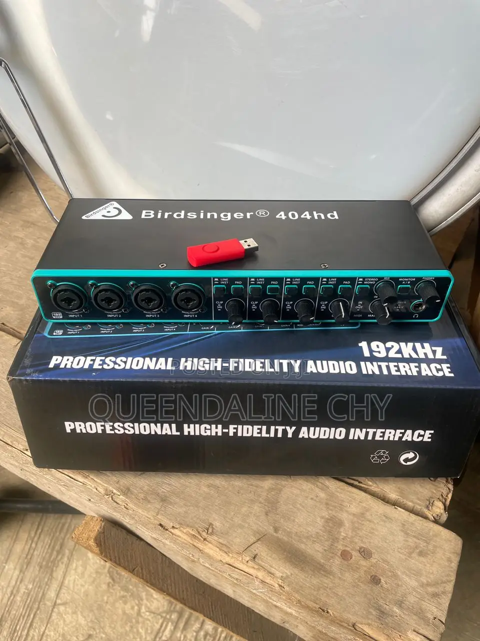 Professional High Fidelity Audio Interface (404HD)