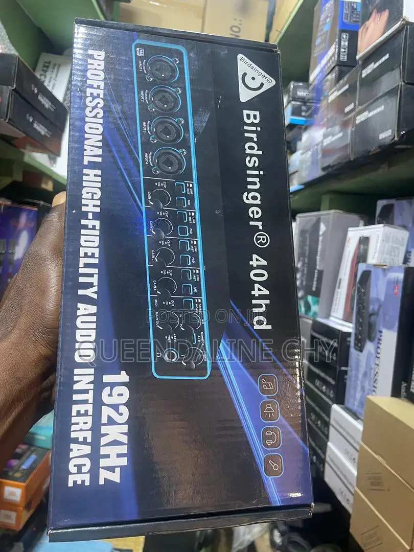 Professional High Fidelity Audio Interface (404HD)