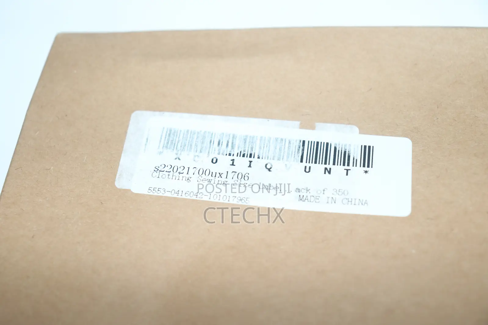 Pack of 350 Clothing Sewing Size Labels S/M/L/Xl/XXL/3xl