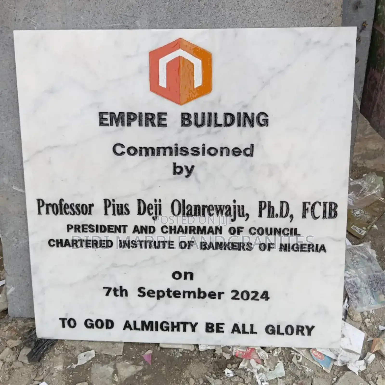 Engraving Plaque