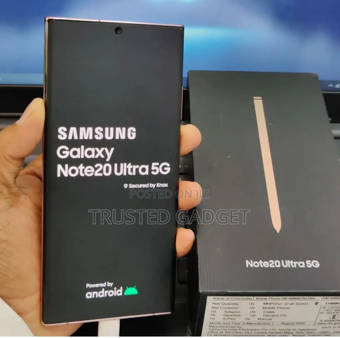 New Samsung Galaxy Note 20 Ultra 5G 256 GB Bronze
