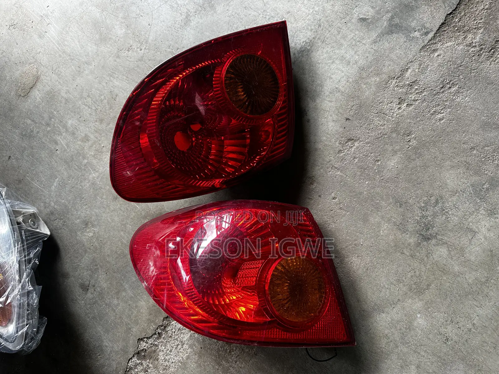 Tokunbo Back Light Toyota Corolla 2003