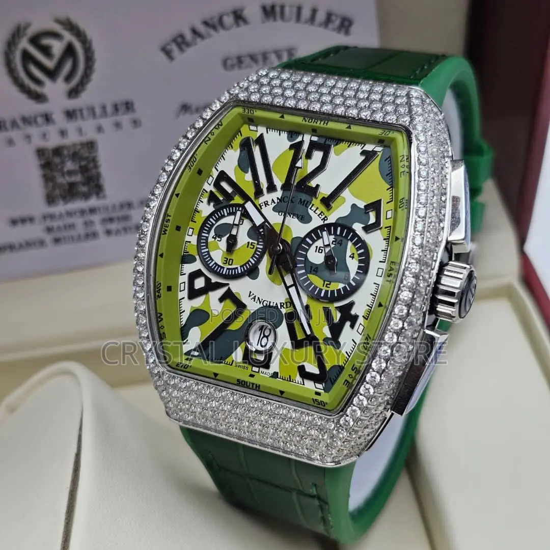 Franck Muller Iced Quality Luxury Men Wristwatch