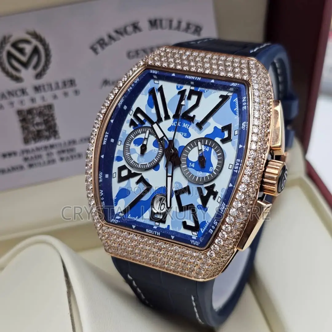 Franck Muller Iced Quality Luxury Men Wristwatch