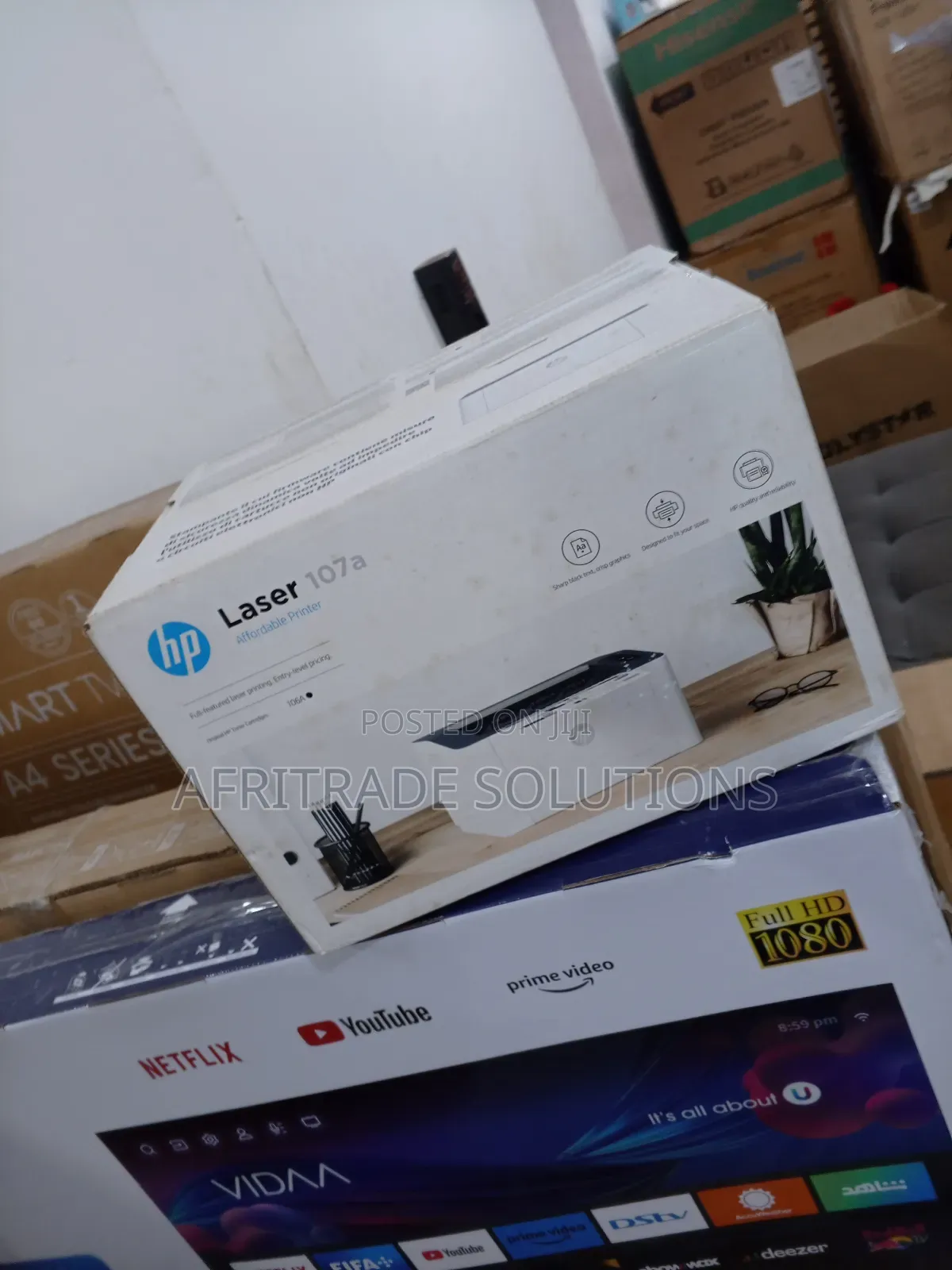 Hp Laser107a Printer-150 Page Input Tray