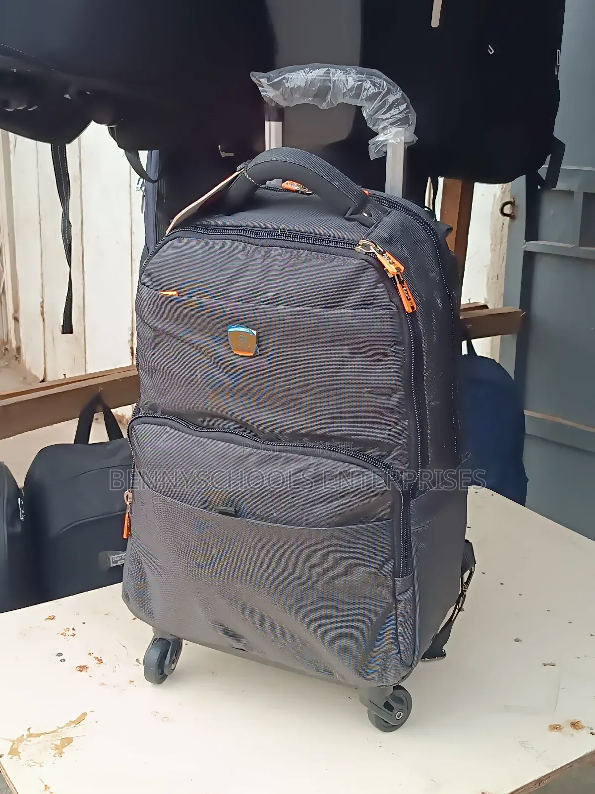 Power in Evas Backpack and Laptop Bag With Trolleys