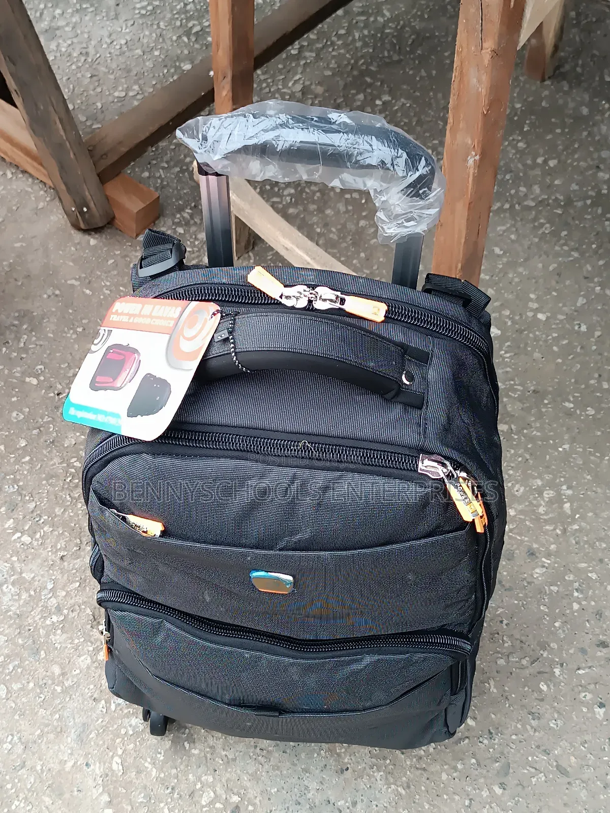 Power in Evas Backpack and Laptop Bag With Trolleys