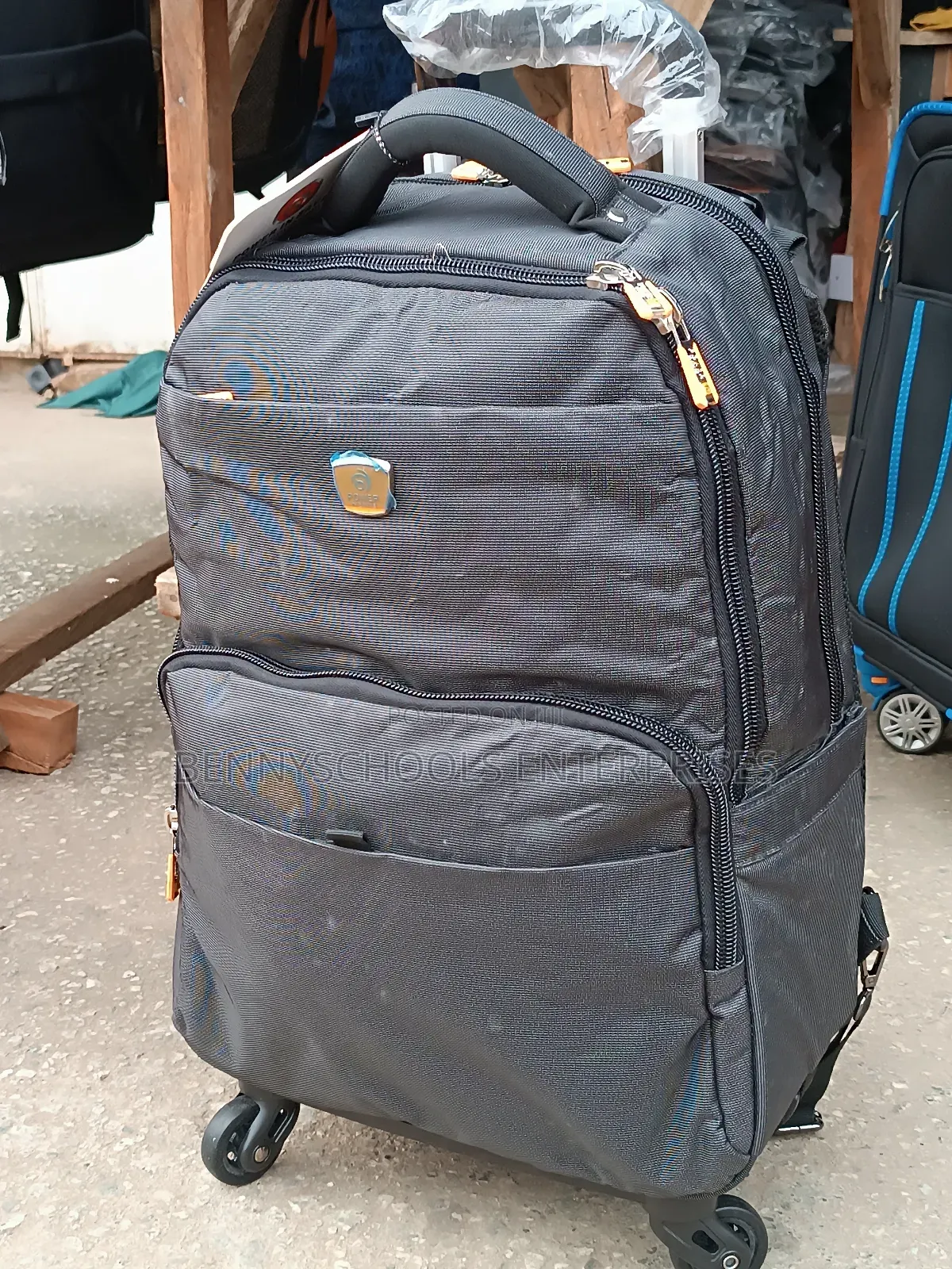 Power in Evas Backpack and Laptop Bag With Trolleys