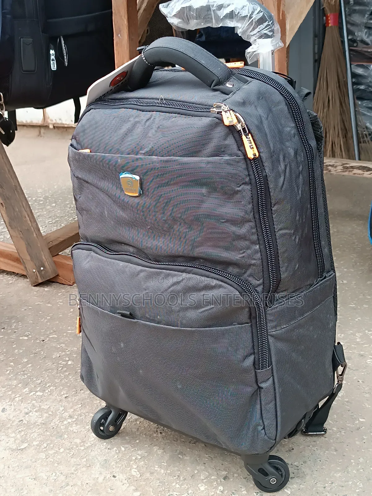 Power in Evas Backpack and Laptop Bag With Trolleys