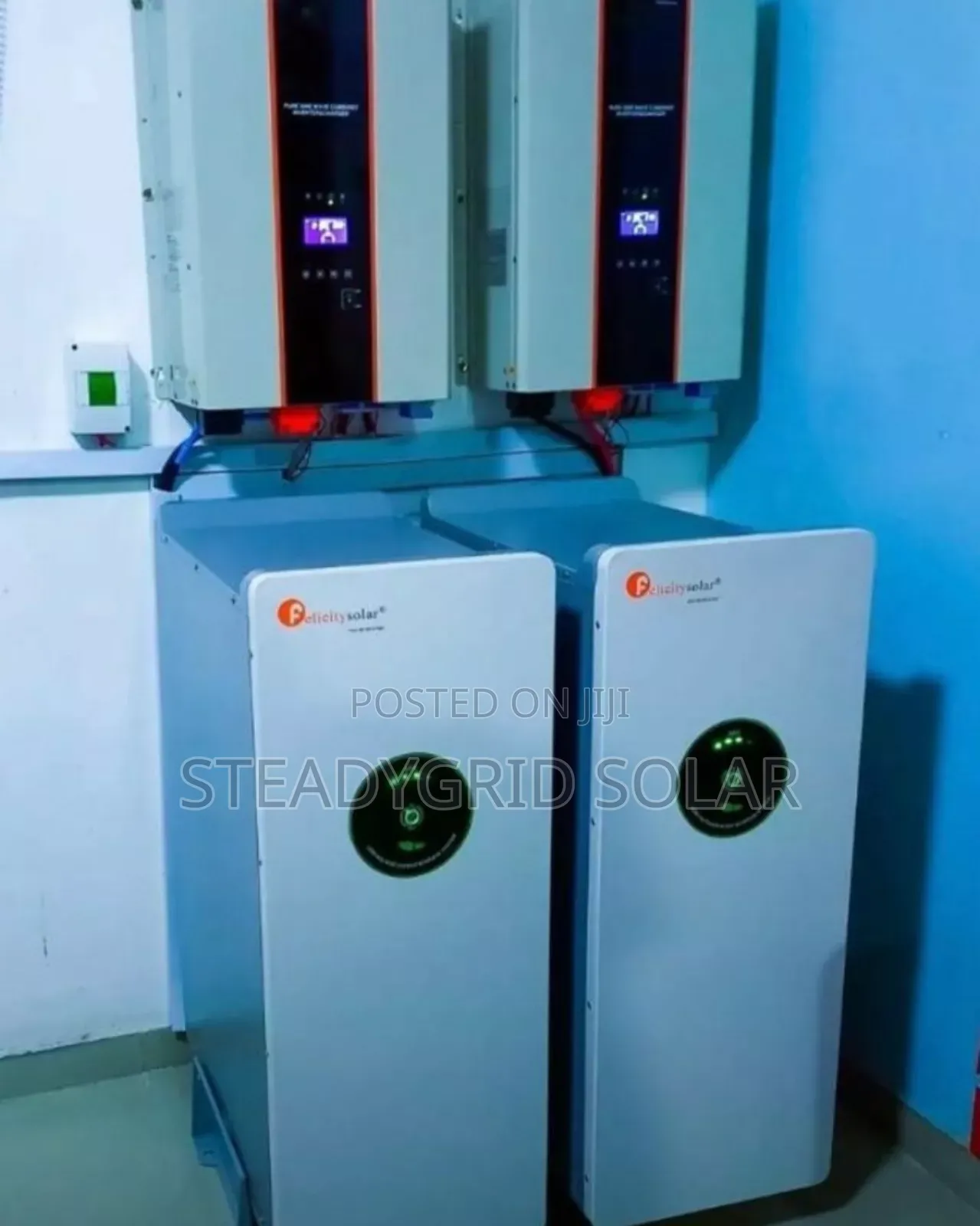 Powerfully Installed 20kva/30kwh Solar Energy Installation 