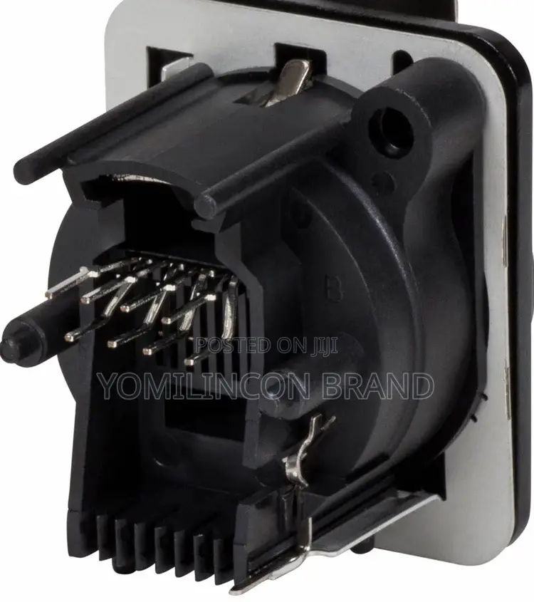 Neutrik NE8FAV - Vertical PCB Mount RJ45 Receptacle