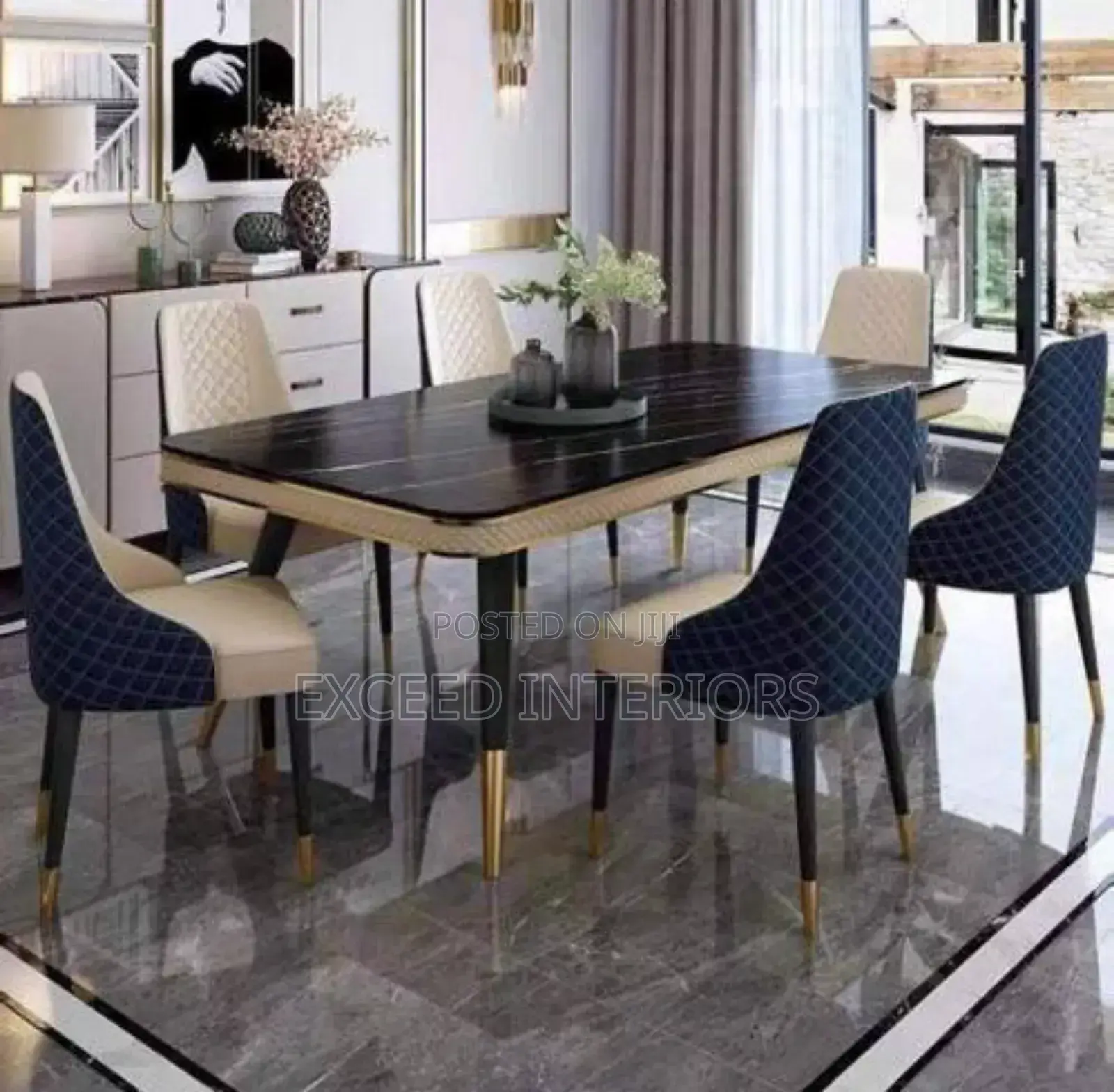 Quality Imported Restaurant Dining Six Seater