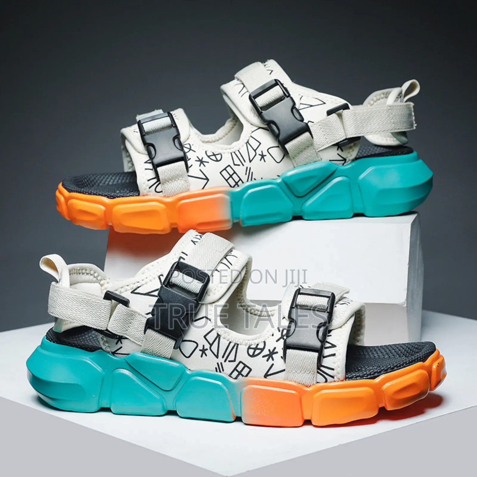 Big Boy's High Quality Multicoloured Sandals Size 38 to 45