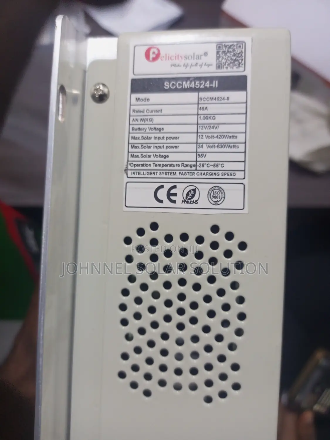 45a 24v Felicity Solar MPPT Charge Controller