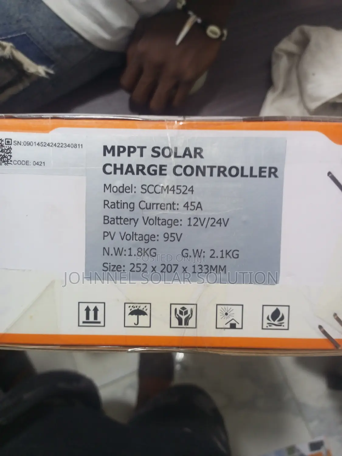 45a 24v Felicity Solar MPPT Charge Controller