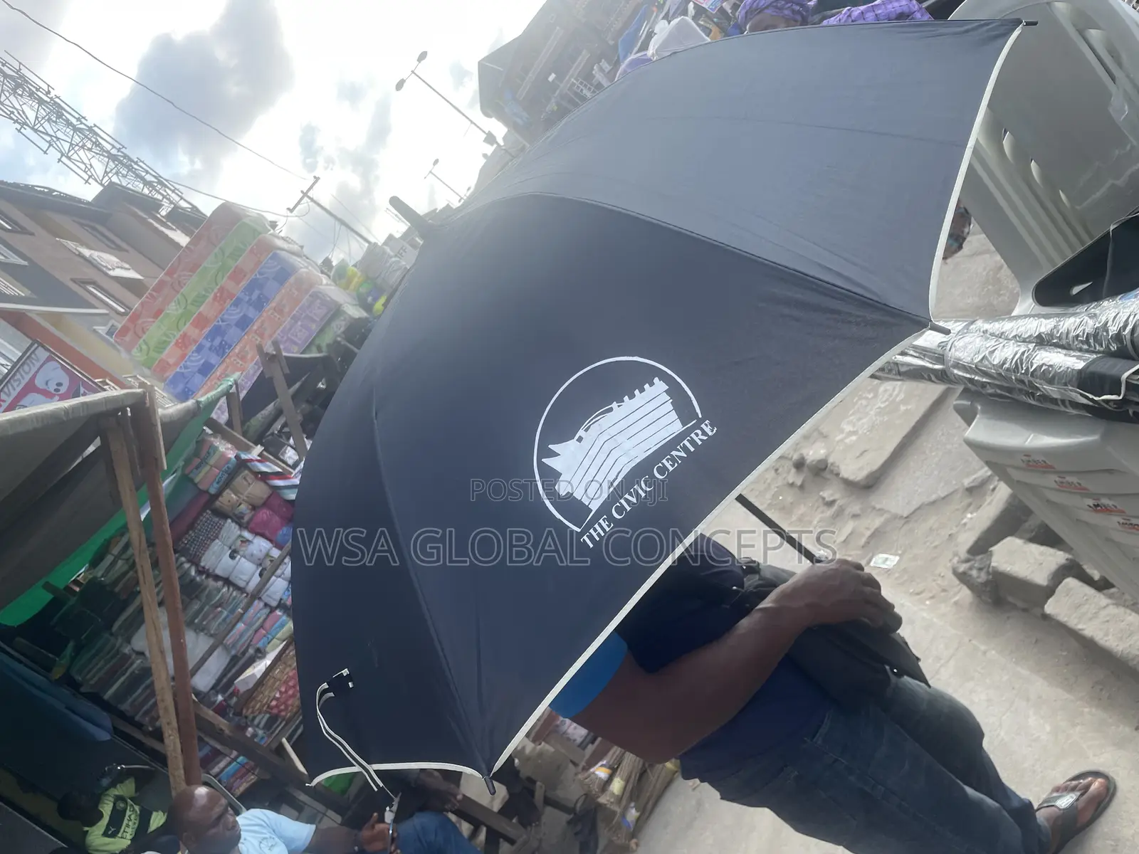 Automatic Adult Umbrella With Branding