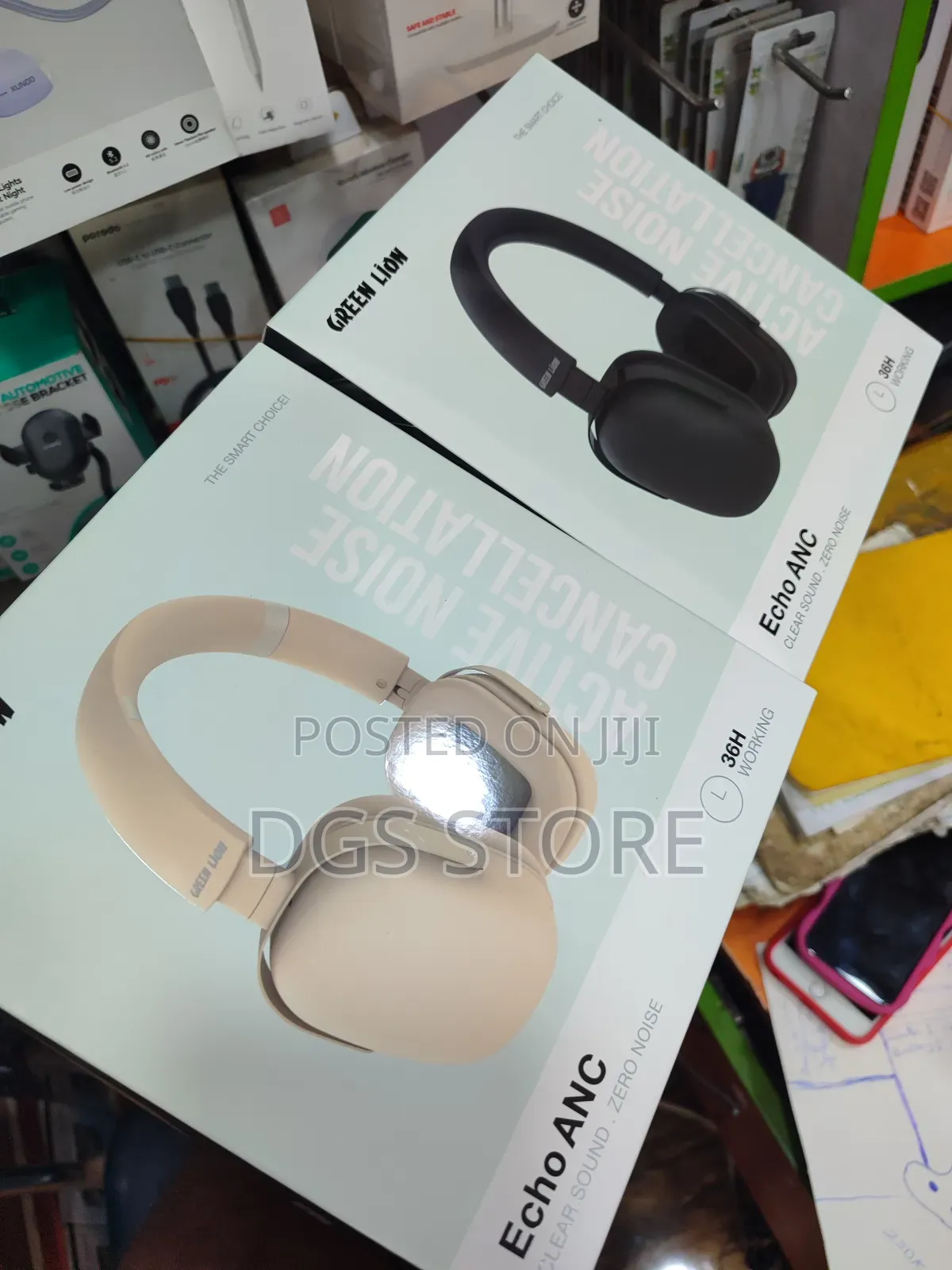 Green Lion Echo ANC Clear Sound Bluetooth Headphone
