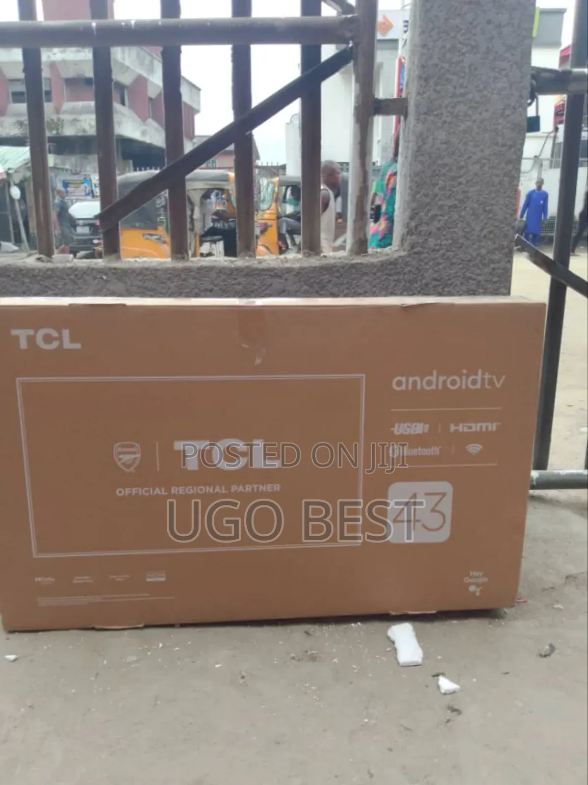 TCL 43 Inches Google Android TV USB HDMI AV Netflix Utub