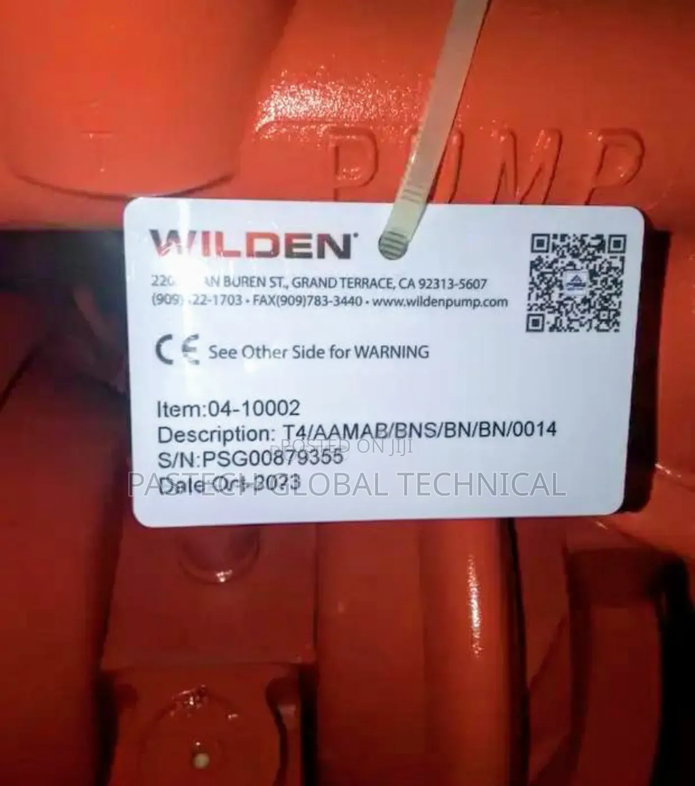 Diaphragm Wilden Pump 1 1/2 Inch T4 Pneumatic Pump