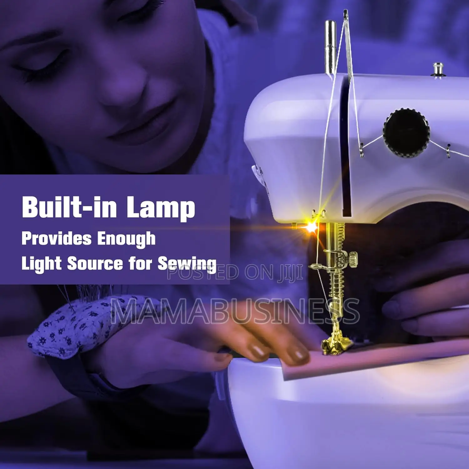 Mini Sewing Machine Portable Electric Handheld + Pedal