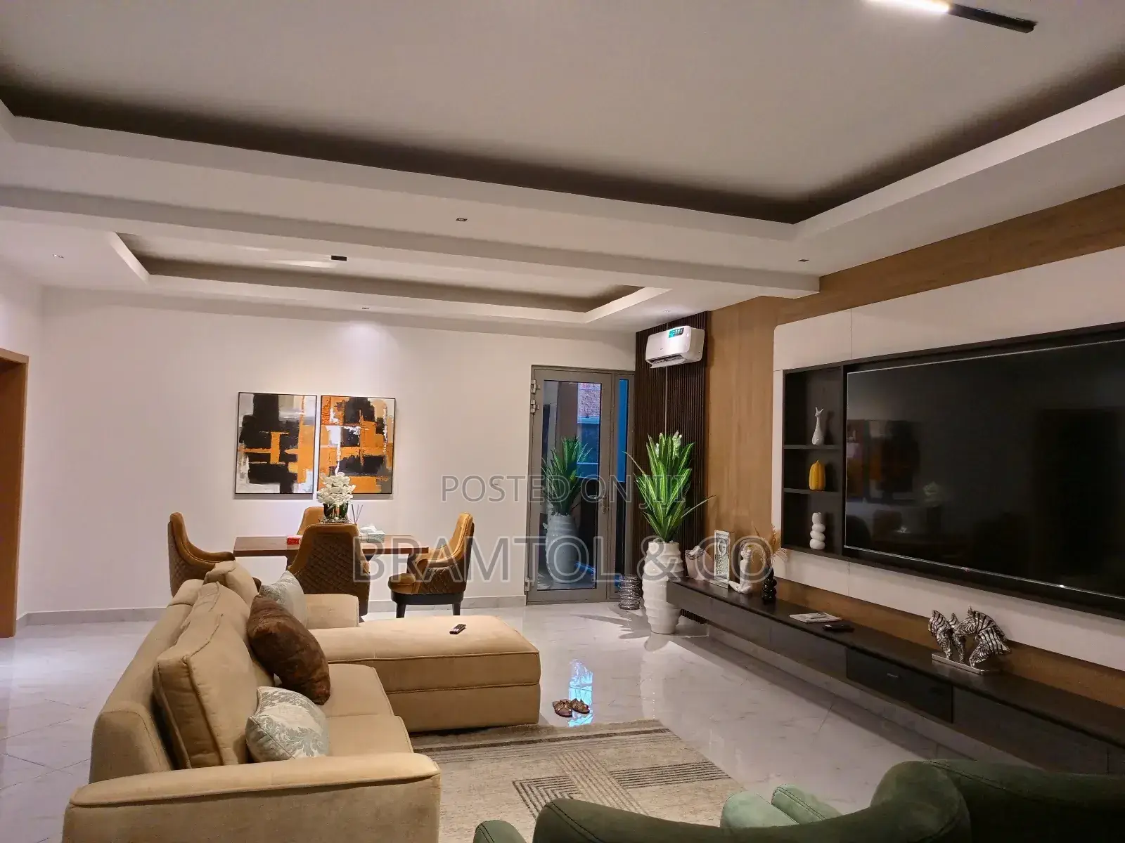 Furnished 4bdrm Townhouse / Terrace in Guzape District for rent