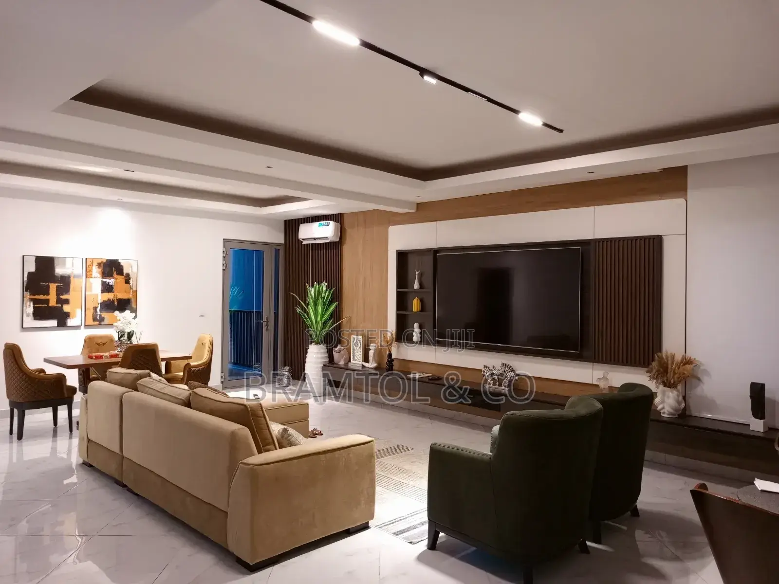 Furnished 4bdrm Townhouse / Terrace in Guzape District for rent