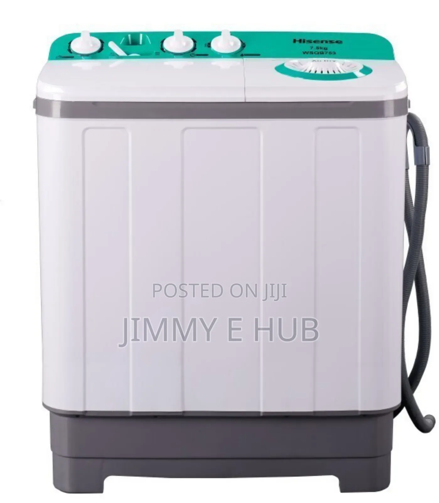 Hisense 7.5kg Twin Tub Top Load Washing Machine