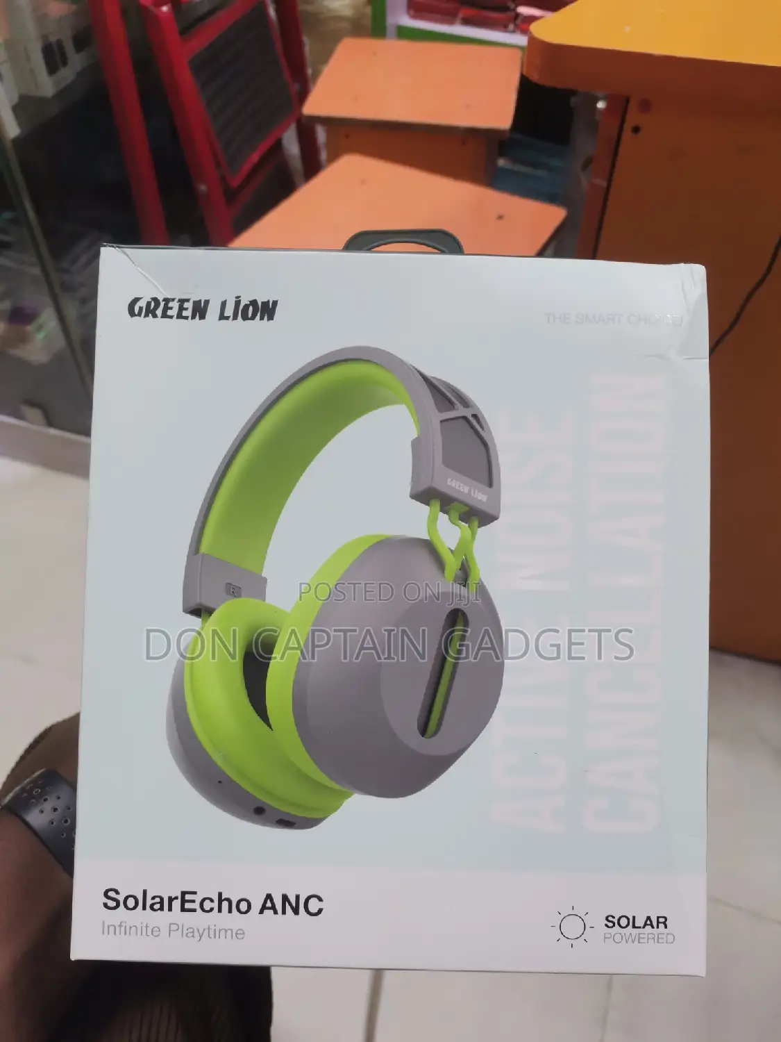 Green Lion Solar Echo ANC Headset