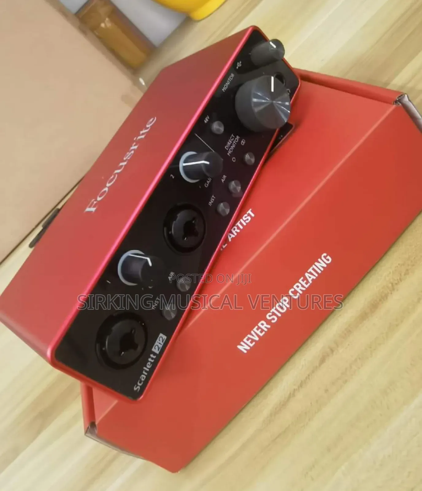 Focusrite Scarlett 2i2 External Sound Card
