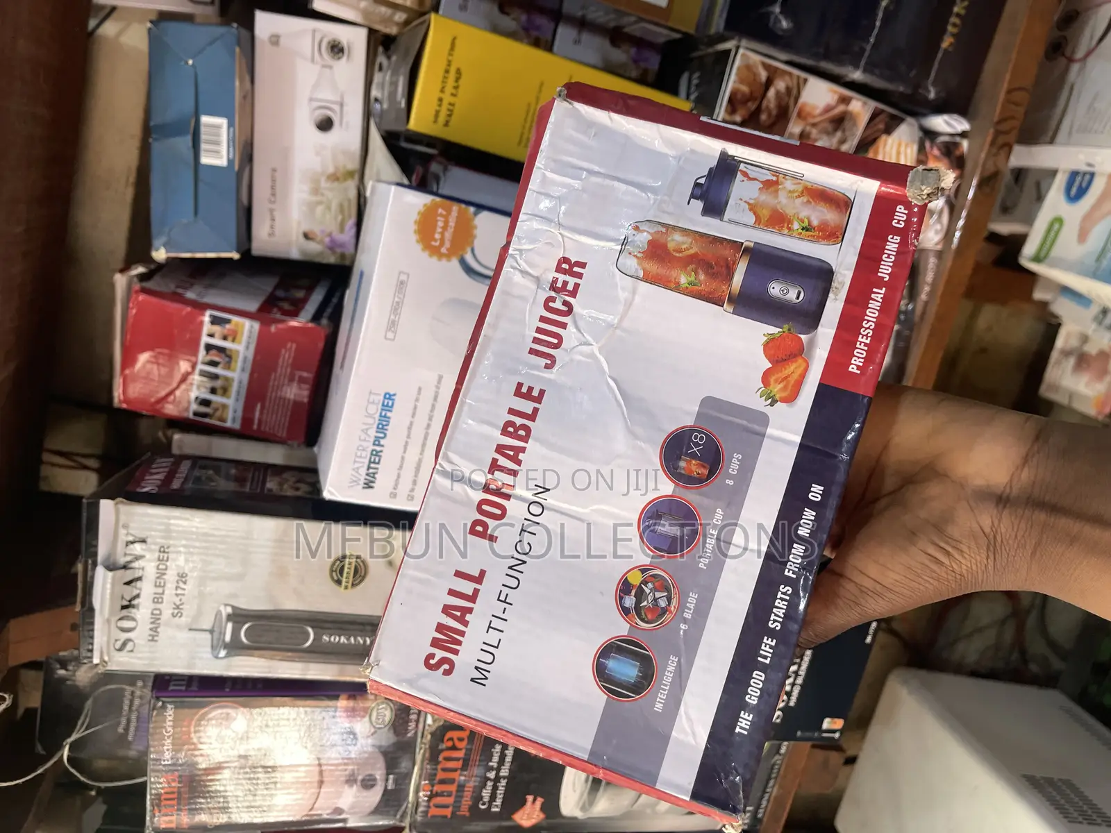 Portable Juice Blender With 2 Cups
