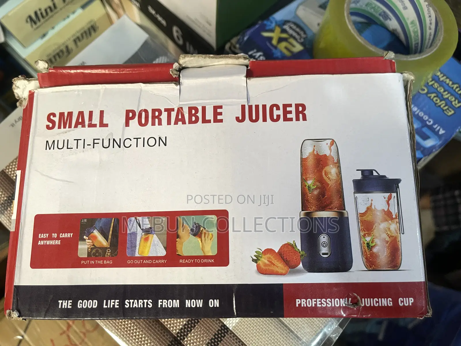 Portable Juice Blender With 2 Cups