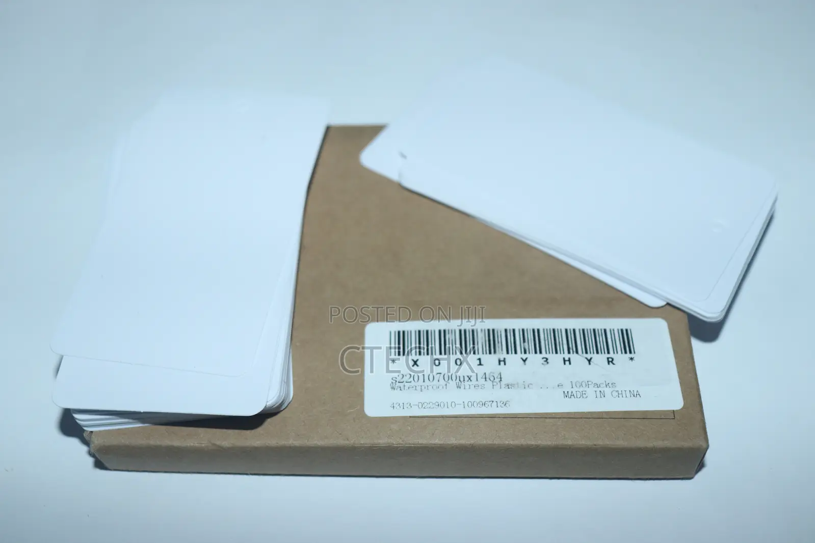 Waterproof PVC Tags 100packs for Product Identification