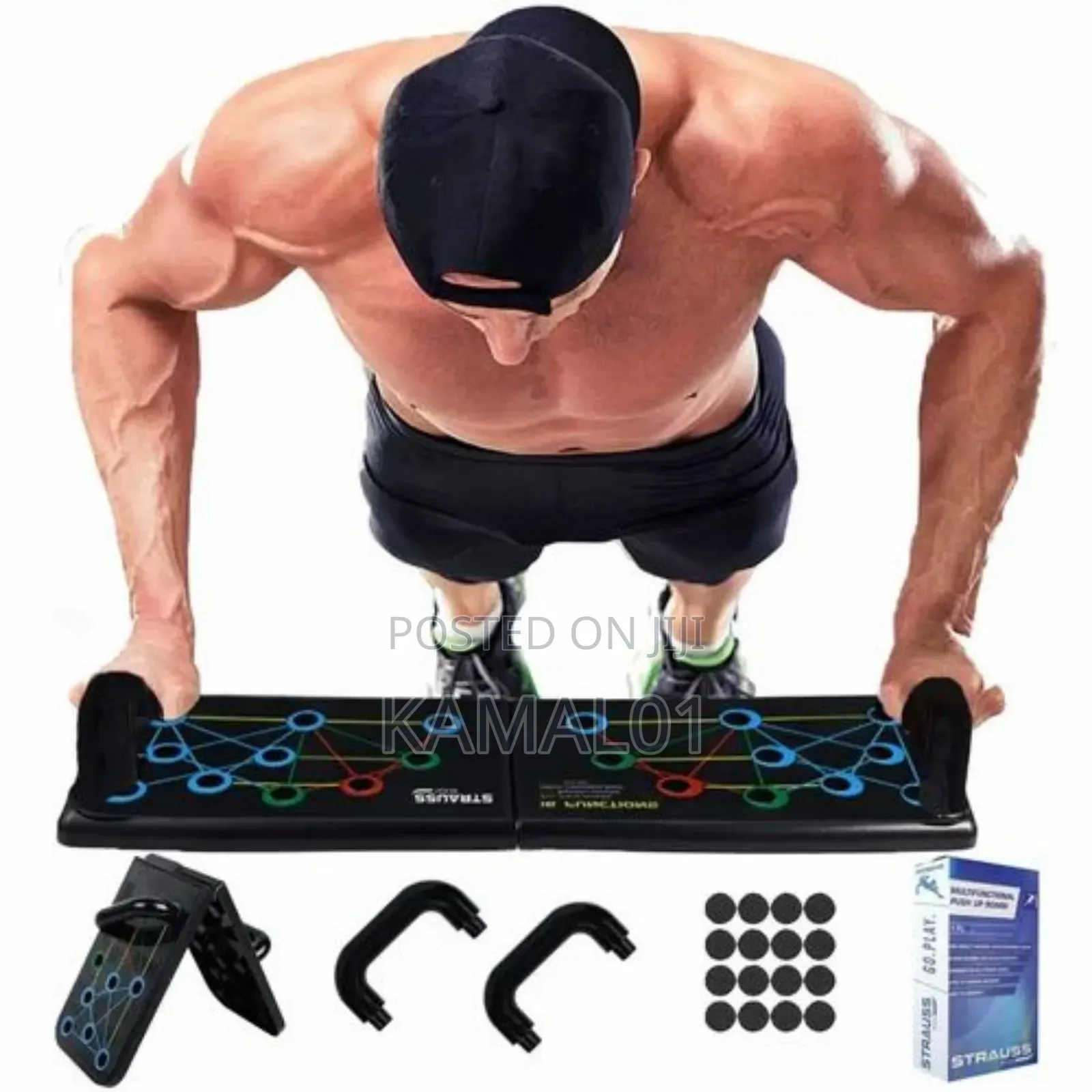 Strong Foldable Multi- Function Push-Up Board