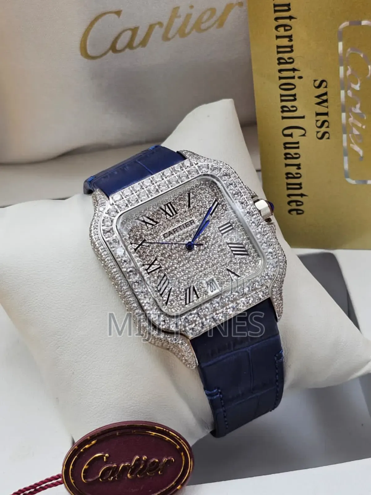 AAA Cartier Studded Dial Watch