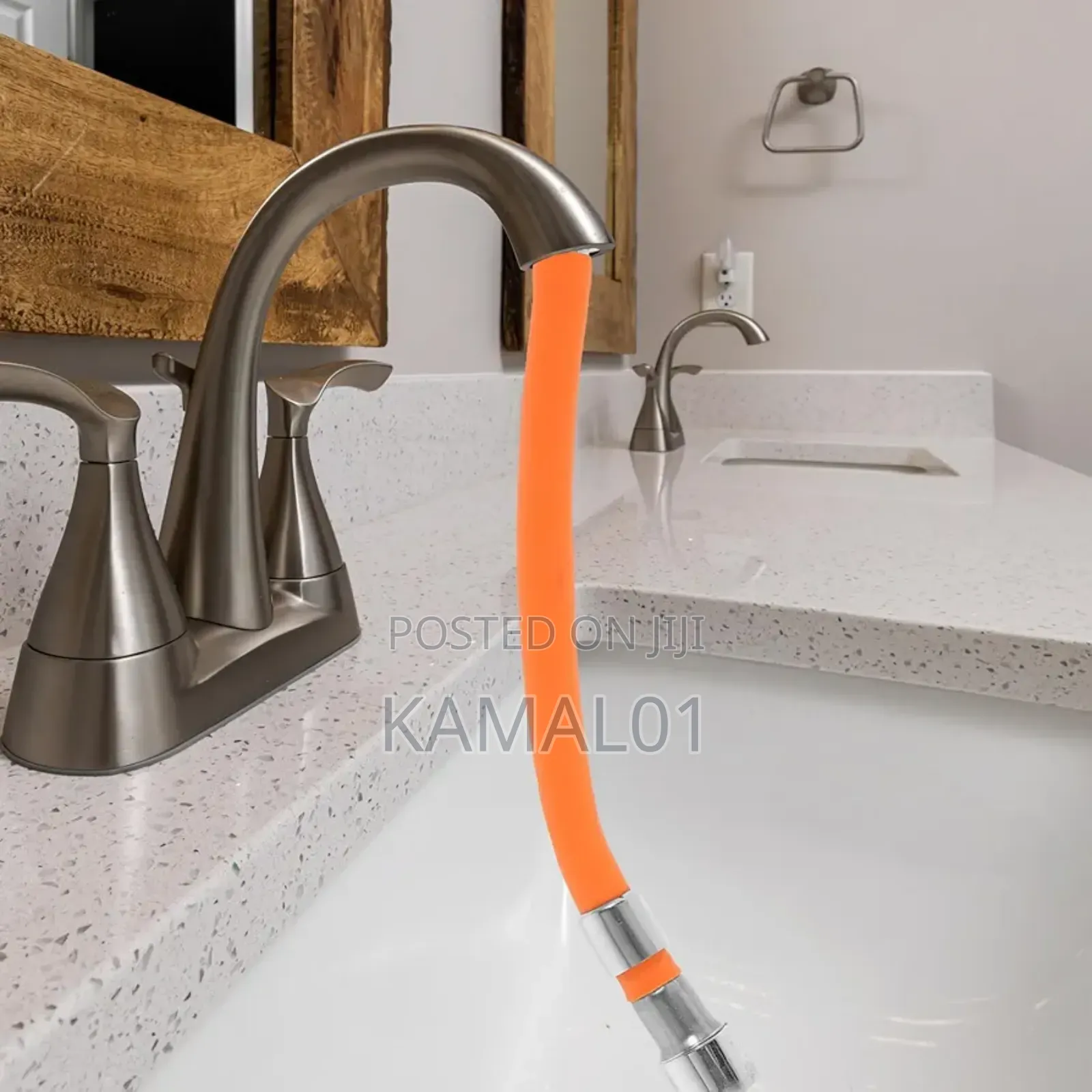 Hose Splashproof Tap Extender Flexible Faucet Extension