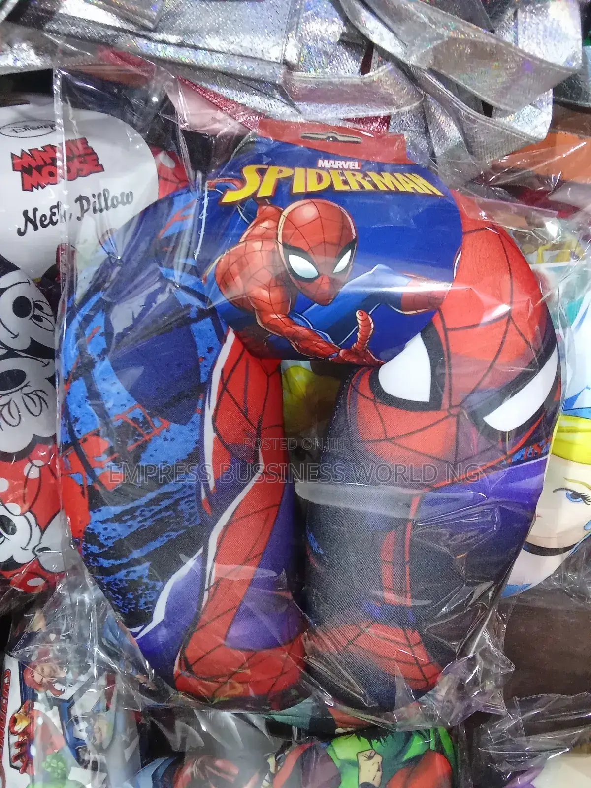 Kid's Cartoon Characters Neck Pillow