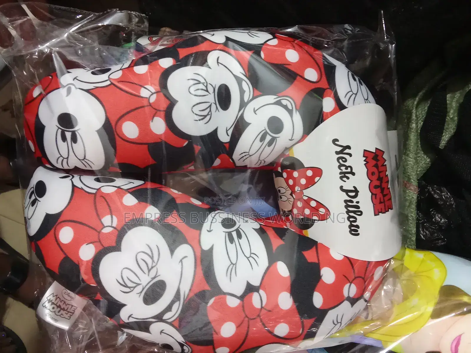 Kid's Cartoon Characters Neck Pillow