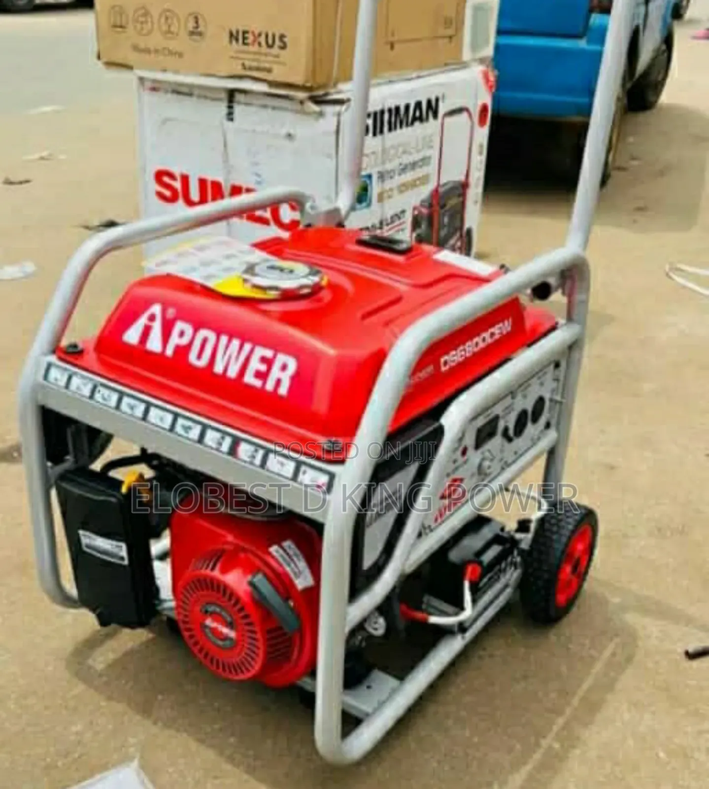5.5kva Ipower Petrol Generator 100% Pure Copper Coil