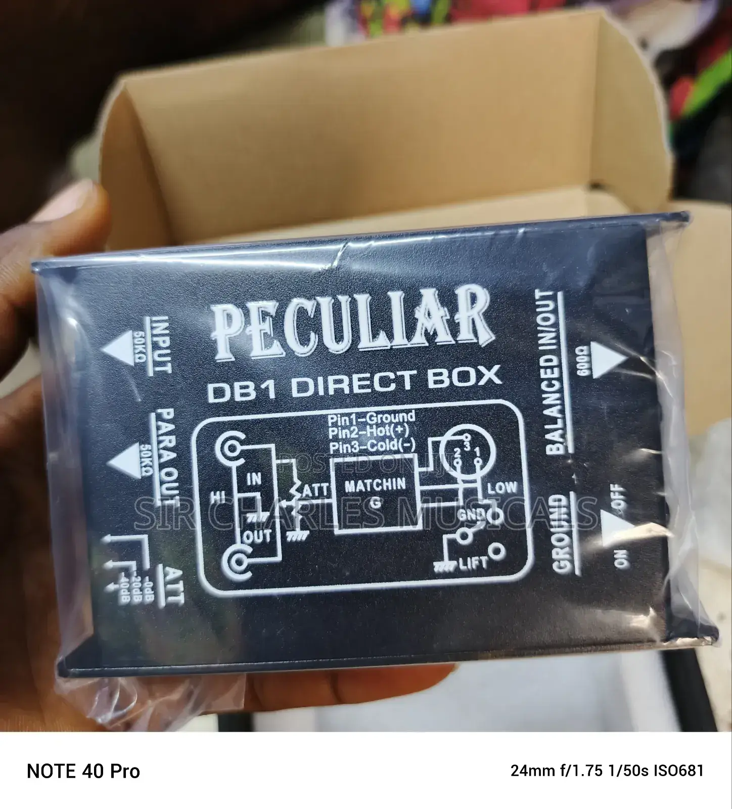 Original Peculiar Professional Di Box