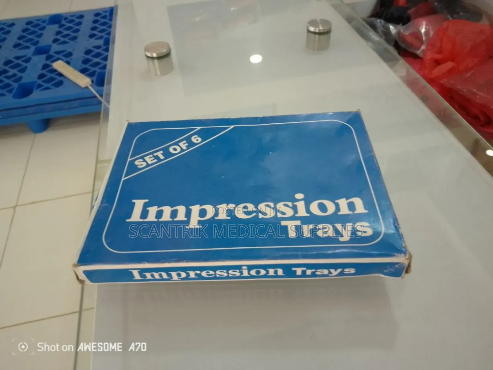 Portable Dental Impression Tray