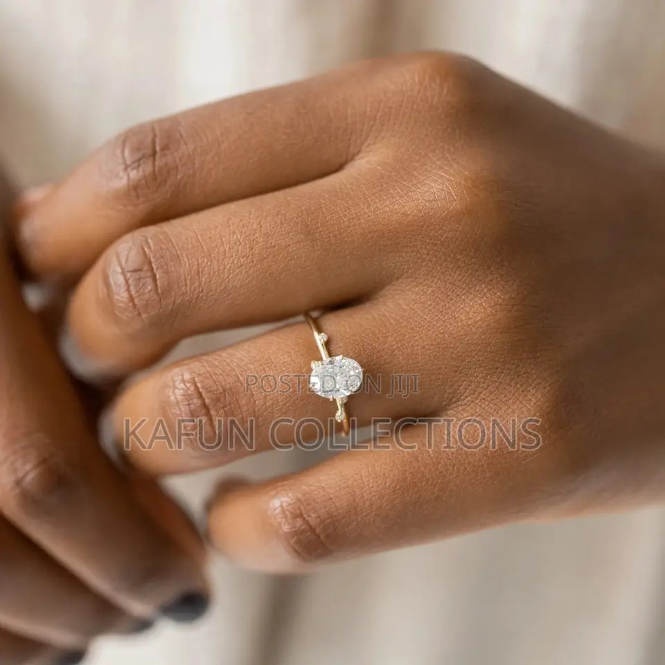Original Quality. Long Lasting.Sterling S925 Gold. Proposal Ring