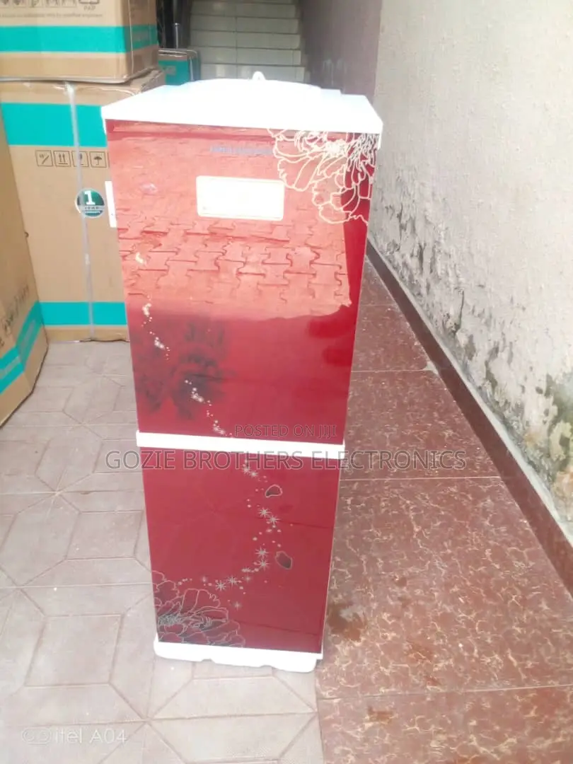 Aspeg Water Dispenser With Refrigerator and Cabinets