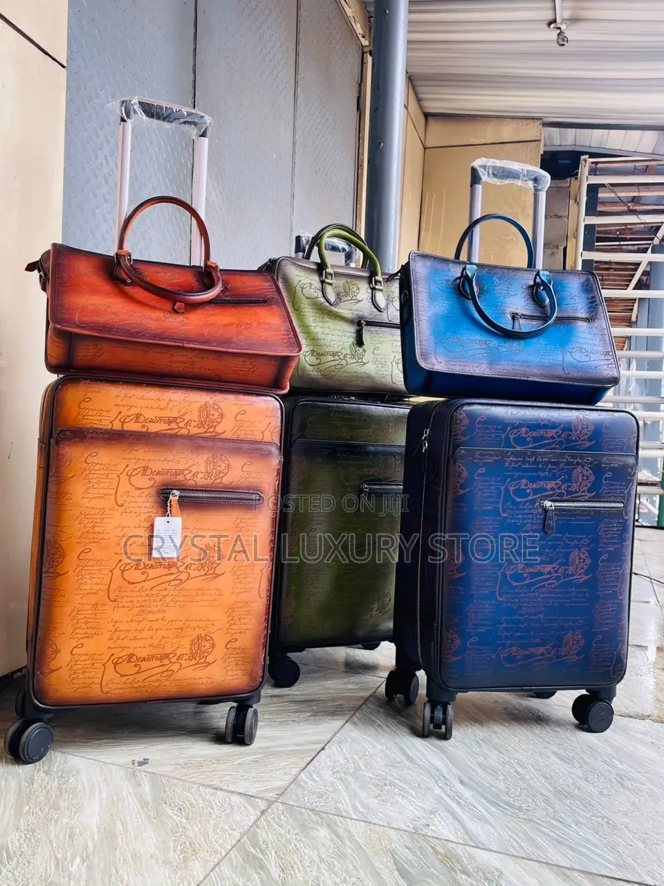 Berluti Trolley Quality Luxury Travel Luggage
