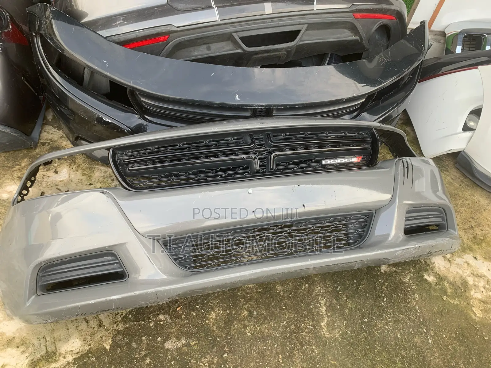 Complete Front Bumper for Dodge Charger 2017 Models