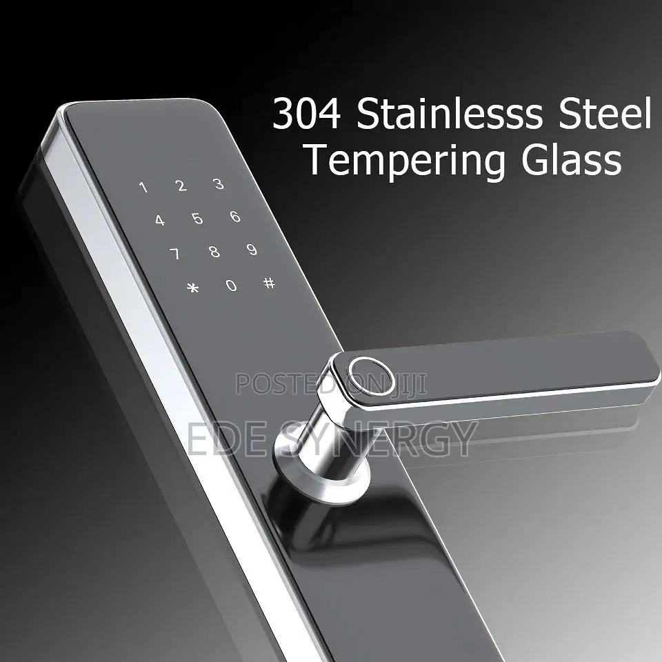 Smart Fingerprint Smart Card Lock App Controlled